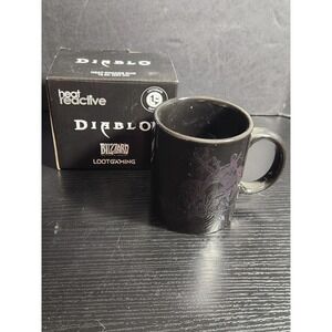 Diablo Heat Reactive Mug 12 oz Blizzard Loot Crate Edition